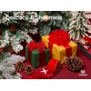 image:imageVitalizart Organza Ribbon 15 x 30 Yd Christmas Sheer Ribbons Set 10 Yd x 3 Rolls Red Green White for Christmas Decor Gift Wrapping Crafts Bows Wedding Invitations Wreaths BouquetRed