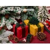 image:imageVitalizart Organza Ribbon 15 x 30 Yd Christmas Sheer Ribbons Set 10 Yd x 3 Rolls Red Green White for Christmas Decor Gift Wrapping Crafts Bows Wedding Invitations Wreaths BouquetDark Green