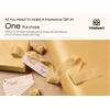 image:imageVitalizart Gold Wrapping Paper Set 17 PearlyLustre Ribbons amp Gift TagsGold Paper  Gold Ribbons