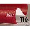 image:imageVitalizart Red Textured Wrapping Paper Set 17 Organza Ribbon amp Gift TagsRed