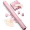 image:imageVitalizart Black Wrapping Paper Set 17 Foil Print With Ribbons amp Gift TagsPink Paper  Pink Ribbon