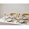 image:imageVitalizart Merry Christmas Chiffon Silk Ribbon 1 Printed Text Gold FoilWhite  Blue