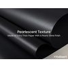 image:imageVitalizart Black PearlyLustre Wrapping Paper Set 17 Ribbons amp StickersBlack Paper  Black Ribbons