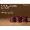 image:imageVitalizart Crinkle Paper Ribbon 15 x 75 Yds for Gift Wrapping RecyclableBurgundy