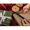 image:imageVitalizart Dark Green Velvet Ribbon 58 Christmas Ribbon Set Plush TextureChristmas Ribbon