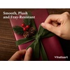 image:imageVitalizart Dark Green Velvet Ribbon 58 Christmas Ribbon Set Plush TextureDusty  Dark Green