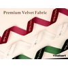 image:imageVitalizart Dark Green Velvet Ribbon 58 Christmas Ribbon Set Plush TextureMerry Christmas 1 in