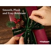image:imageVitalizart Dark Green Velvet Ribbon 58 Christmas Ribbon Set Plush TextureMerry Christmas 1 in