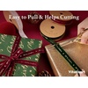 image:imageVitalizart Dark Green Velvet Ribbon 58 Christmas Ribbon Set Plush TextureMerry Christmas 58 in