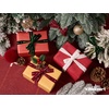 image:imageVitalizart Dark Green Velvet Ribbon 58 Christmas Ribbon Set Plush TextureMerry Christmas 58 in