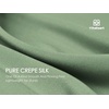 image:imageVitalizart Dusty Green Ribbon 58 x 15 Yd Crepe SilkLike Frayed FringeDusty Green