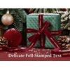 image:imageVitalizart Green Velvet Ribbon 58 x 25 Yd Christmas Set Plush TextureMerry Christmas Ribbon