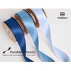 image:imageVitalizart Sage Green Satin Ribbon 1 x 30 Yds Double Face Gift WrappingNavy  Dusty Blue