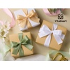 image:imageVitalizart Sage Green Satin Ribbon 1 x 30 Yds Double Face Gift WrappingPastel