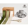 image:imageVitalizart Sage Green Satin Ribbon 1 x 30 Yds Double Face Gift WrappingSage Green  Cream