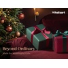 image:imageVitalizart Silky Luster Ribbon 1In x 15 Yds Dark Green 3 Rolls Clean EdgesBurgundy