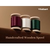 image:imageVitalizart Silky Luster Ribbon 1In x 15 Yds Dark Green 3 Rolls Clean EdgesChristmas Ribbon
