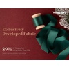 image:imageVitalizart Silky Luster Ribbon 1In x 15 Yds Dark Green 3 Rolls Clean EdgesChristmas Ribbon