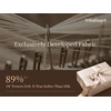 image:imageVitalizart Silky Luster Ribbon 1In x 15 Yds Dark Green 3 Rolls Clean EdgesLight Nude