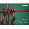 image:imageVitalizart Silky Luster Ribbon 1In x 15 Yds Dark Green 3 Rolls Clean EdgesMerry Christmas Ribbon