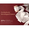 image:imageVitalizart Silky Luster Ribbon 1In x 15 Yds Dark Green 3 Rolls Clean EdgesWhite
