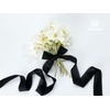 image:imageVitalizart Cotton Ribbon 15x 45 Yd Pastel 9 Colors Handmade Frayed FringeBlack