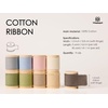 image:imageVitalizart Cotton Ribbon 15x 45 Yd Pastel 9 Colors Handmade Frayed FringePastel 9 Colors