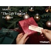 image:imageVitalizart Burgundy PearlyLustre Wrapping Paper 30 Organza Ribbon amp TagsBurgundy Red Pink 3 Rolls