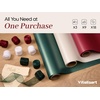 image:imageVitalizart Burgundy PearlyLustre Wrapping Paper 30 Organza Ribbon amp TagsChristmas 3 Rolls