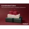 image:imageVitalizart Burgundy PearlyLustre Wrapping Paper 30 Organza Ribbon amp TagsChristmas 3 Rolls