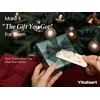 image:imageVitalizart Burgundy PearlyLustre Wrapping Paper 30 Organza Ribbon amp TagsDark Green