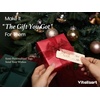 image:imageVitalizart Burgundy PearlyLustre Wrapping Paper 30 Organza Ribbon amp TagsRed