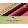 image:imageVitalizart Burgundy Wrapping Paper Set 17 PearlyLustre Ribbons Gift TagsBurgundy Paper  Burgundy Ribbons