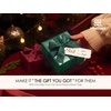 image:imageVitalizart Burgundy Wrapping Paper Set 17 PearlyLustre Ribbons Gift TagsGreen Paper  Green Ribbons