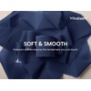 image:imageVitalizart Navy Blue Chiffon Silk Ribbon 15x 21 Yd Handmade Frayed FringeNavy Blue