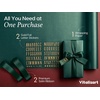 image:imageVitalizart Red PearlyLustre Wrapping Paper Set 30 Ribbons amp StickersGreen Paper  Green Ribbons