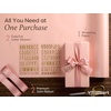image:imageVitalizart Red PearlyLustre Wrapping Paper Set 30 Ribbons amp StickersPink Paper  Pink Ribbons