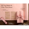 image:imageVitalizart Red PearlyLustre Wrapping Paper Set 30 Ribbons amp StickersPink Paper  Pink Ribbons