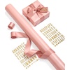 image:imageVitalizart Red PearlyLustre Wrapping Paper Set 30 Ribbons amp StickersPink Paper  Pink Ribbons
