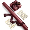 Burgundy Paper & Burgundy Ribbons