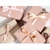 image:imageVitalizart Terracotta Ribbons for Crafts 38 x 50Yds DoubleFaced SatinAssorted Pink