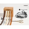 image:imageVitalizart Terracotta Ribbons for Crafts 38 x 50Yds DoubleFaced SatinBrown  Khaki