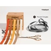 image:imageVitalizart Terracotta Ribbons for Crafts 38 x 50Yds DoubleFaced SatinBurnt Orange  Terracotta
