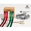 image:imageVitalizart Terracotta Ribbons for Crafts 38 x 50Yds DoubleFaced SatinChristmas