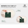 image:imageVitalizart Christmas Paper Gift Bags With Ribbon Handles Small Bulk PackChristmas Gift Bags