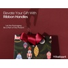image:imageVitalizart Christmas Paper Gift Bags With Ribbon Handles Small Bulk PackGreen  Red 30pcs