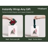 image:imageVitalizart Christmas Paper Gift Bags With Ribbon Handles Small Bulk PackGreen  Red 30pcs