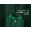 image:imageVitalizart Christmas Paper Gift Bags With Ribbon Handles Small Bulk PackGreen
