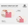 image:imageVitalizart Christmas Paper Gift Bags With Ribbon Handles Small Bulk PackPink