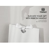 image:imageVitalizart Christmas Paper Gift Bags With Ribbon Handles Small Bulk PackWhite